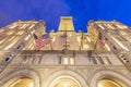 Old Post Office Pavilion at dusk, Washington DC