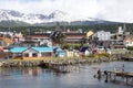 Ushuaia, the capital of Tierra del Fuego, Argentina Royalty Free Stock Photo
