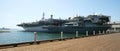 A View of the USS Midway Museum Royalty Free Stock Photo