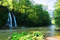 View of Vadu Crisului waterfall