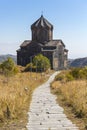 View of Vahramashen Surp Astvatsatsin or the Church of Amberd