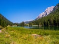 Valagola Lake, Dolomites, Italy Royalty Free Stock Photo