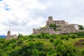 View of Valere Basilica in Sion, Switzerland Royalty Free Stock Photo