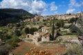 View on Valldemosa in Majorca