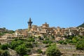 View of Valldemossa idyllic village. Majorca Royalty Free Stock Photo