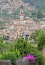 A View of Valldemossa in Mallorca, Spain