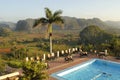 View at valle de vinales Royalty Free Stock Photo