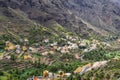 View into the Valle Gran Rey on La Gomera