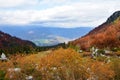 View of a valley bellow ÃÅrna Prst in Julian alps and Triglav national park