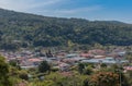 View of the valley and city of Boquete, Chiriqui, Panama Royalty Free Stock Photo