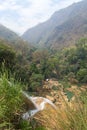 View of a valley at the Dat Taw Gyaint Waterfall