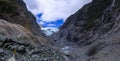 Franz Josef Glacier in New Zealand Royalty Free Stock Photo