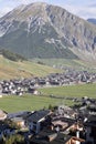 View of the valley, Livigno, Italy Royalty Free Stock Photo