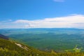 View on the valley from Lomnicky stit, Slovakia Royalty Free Stock Photo
