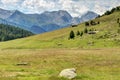 Valley of Orgere - Savoie - France Royalty Free Stock Photo