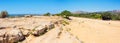 View from Valley of Temples, Agrigento, Sicily, Italy Royalty Free Stock Photo