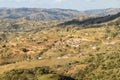 Valley of a Thousand Hills. Rural villages apartheid, African landscape, South Africa Royalty Free Stock Photo