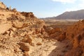 View on Valley in Timna National Park. Israel Royalty Free Stock Photo