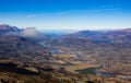 View of a Valley From the Top of Cerro Castillo Hill Royalty Free Stock Photo