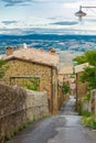View at the valley of Toscany Royalty Free Stock Photo