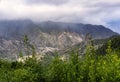 View into the valley of Vallehermoso