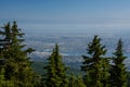 View in Vancouver from Graus Mountain Royalty Free Stock Photo