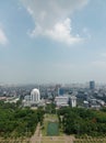 The view of various kinds of buildings