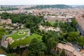 View at the Vatican Gardens Royalty Free Stock Photo