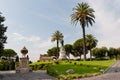 View at the Vatican Gardens Royalty Free Stock Photo