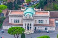 View of the vatican train station