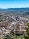 View from Velez Blanco Castle