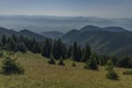 View in Velky Choc area in Slovakia mountains