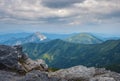 View from Velky Krivan 1706m, Mala Fratna mountains,