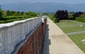 A view of Venaria Reale and its garden