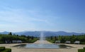 A view of Venaria Reale and its garden