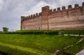 View of the Venetian Walls in Cittadella, Padua, Veneto, Italy, Europe