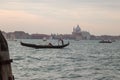 A View to Gondola in Venezia Royalty Free Stock Photo