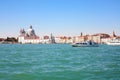 View of Venice city from San Marco basin