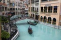 View of Venice Grand Canal Mall in Manila, Philippines Royalty Free Stock Photo