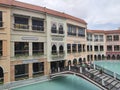 View of Venice Grand Canal Mall in Manila, Philippines Royalty Free Stock Photo