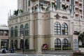 View of Venice Grand Canal Mall in Manila, Philippines Royalty Free Stock Photo