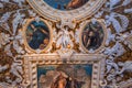 Interiors of the doges palace, Venice, Italy Royalty Free Stock Photo