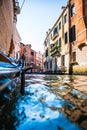 View of Venice waterways Royalty Free Stock Photo