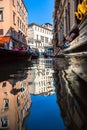 View of Venice waterways Royalty Free Stock Photo