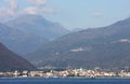 View upon Verbania, Lake Maggiore, Italy Royalty Free Stock Photo