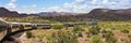 A View of the Verde Canyon Railroad Train, Clarkdale, AZ, USA Royalty Free Stock Photo