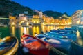 View of Vernazza. One of five famous colorful villages of Cinque Terre National Park