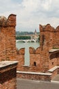 View of Verona from the bridge