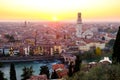 View of Verona city Royalty Free Stock Photo