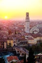 View of Verona city Royalty Free Stock Photo